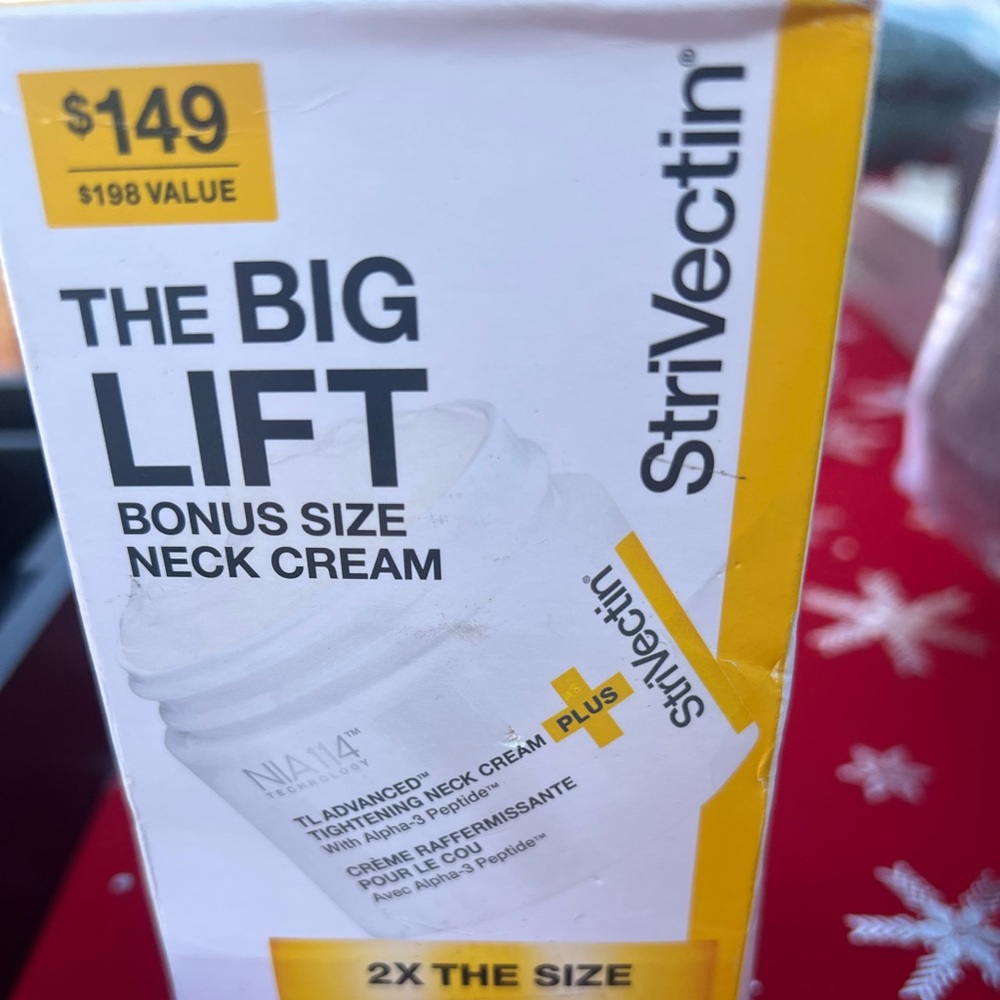 Strivectin tightening neck cream